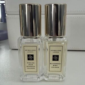 Jo Malone Clear & Silver Cologne Duo — English Pear & Freesia / Blackberry & Bay